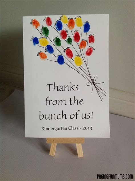 Thanks from the Bunch of us Classroom idea | Teacher appreciation diy ...