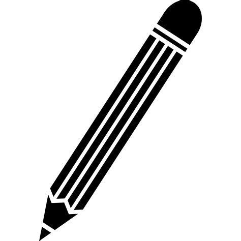 Pencil Icon Vector 584043 Vector Art at Vecteezy