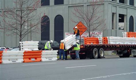 Water Filled Barriers | Water Barricades | Carolina Traffic Devices