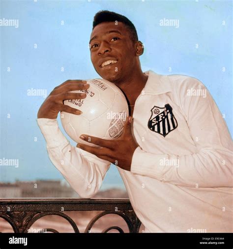 15.07.1963 Pele (FC Santos) Season 1963/1964, official team photograph ...