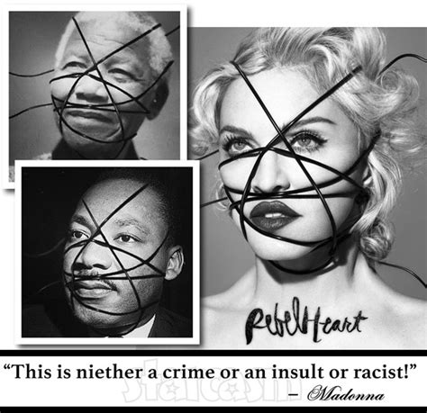 Full Madonna apology for MLK and Nelson Mandela Rebel Heart photos