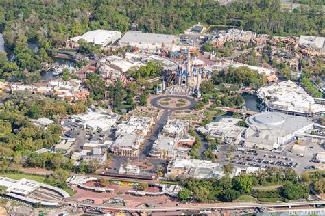 Aerial Tour of Empty Magic Kingdom at Walt Disney World