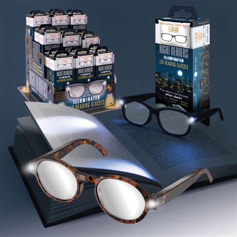 Night Readers | LED Illuminated Reading Glasses | IF