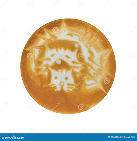 Coffee Isolated on White Background Stock Image - Image of espresso ...