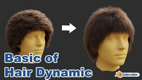 Basics of Hair Dynamic in Blender || Hair Tutorial