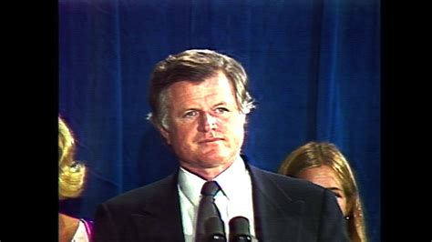 The moment Ted Kennedy admitted he wouldn't be the 1980 Democratic ...