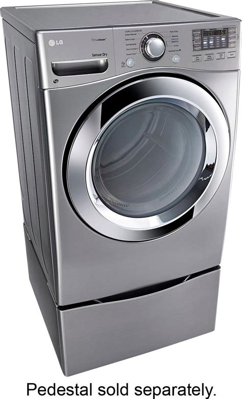 Best Buy: LG SteamDryer 7.4 Cu. Ft. 10-Cycle Steam Gas Dryer DLGX3371V