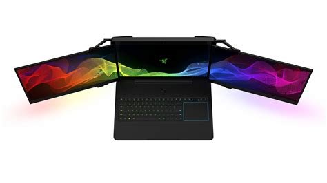 Razer's Project Valerie is a radical three-screen laptop that unfolds with robot arms | PCWorld