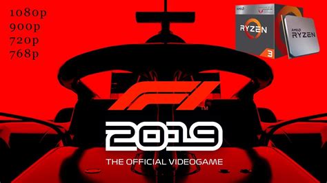 F1 2019 - Ryzen 3 2200G - Benchmark - Vega 8 - 8Gb Ram - YouTube