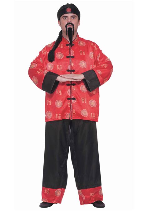 Chinese Man Costume for Adults