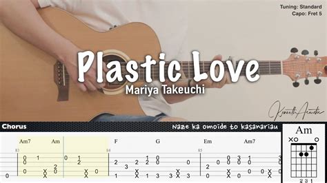 Plastic Love - Mariya Takeuchi | Fingerstyle Guitar | TAB + Chords ...