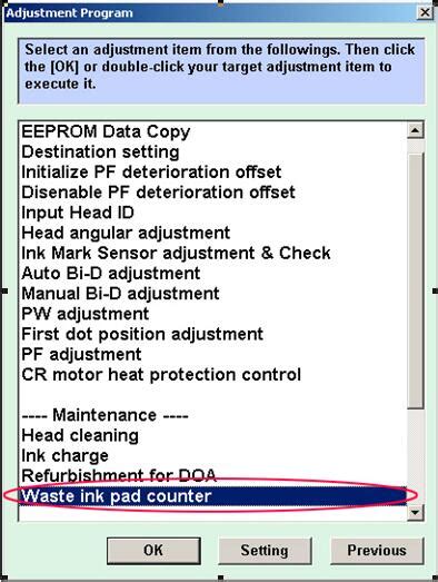 How to reset waste ink pad counter for Epson R2000 printer? Acro Technology