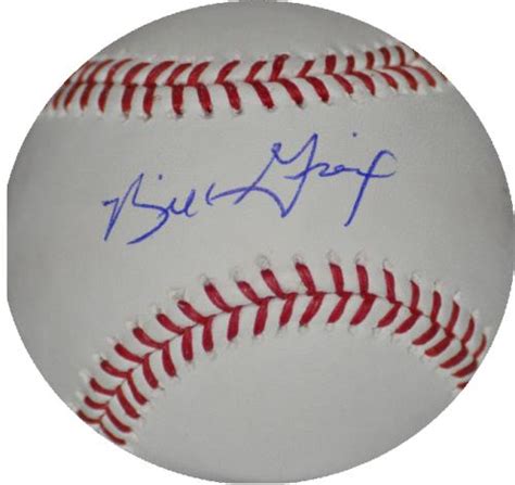 Bill Greif autographed Baseball