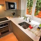 Small L Shaped kitchen - Modern - Kitchen - London - by LWK Kitchens London
