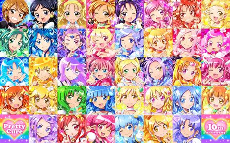 Image - Precure 10th years anniversary.jpg | Pretty Cure Wiki | FANDOM powered by Wikia