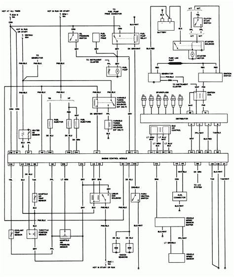 99 Chevy S10 Alternator Wiring Diagram