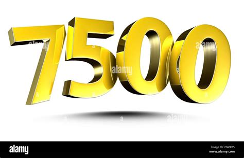 Number 7500 Cut Out Stock Images & Pictures - Alamy