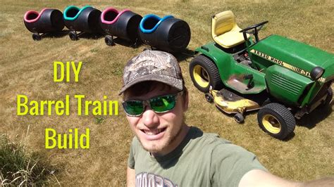 How to Make a Barrel Train - DIY - YouTube