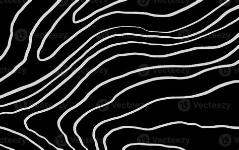 Abstract black and white contour outline background design. luxury and ...