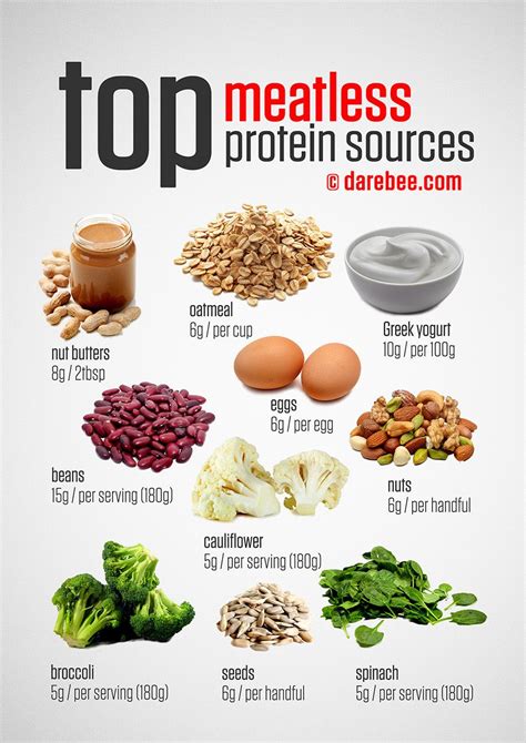 Top Vegetarian Protein Sources | Vegetarian protein sources, Nutrition, Vegetarian protein