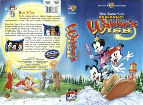 Animaniacs: Wakko's Wish VHS 1999 | Vhs and DVD Credits Wiki | Fandom