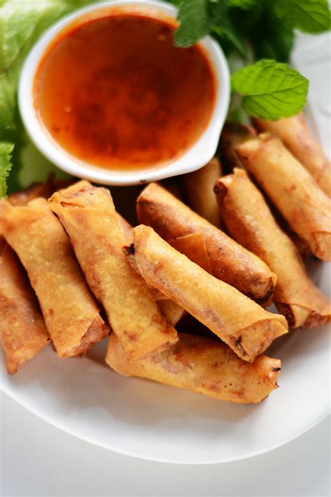 Vietnamese Prawn Spring Rolls | Recipe | Spicy dipping sauce, Fried spring rolls, Spring rolls