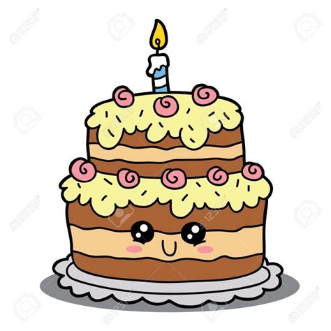 27+ Beautiful Image of Cartoon Birthday Cake - davemelillo.com | Cartoon birthday cake, Cartoon ...