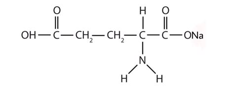 Monosodium Glutamate Structure