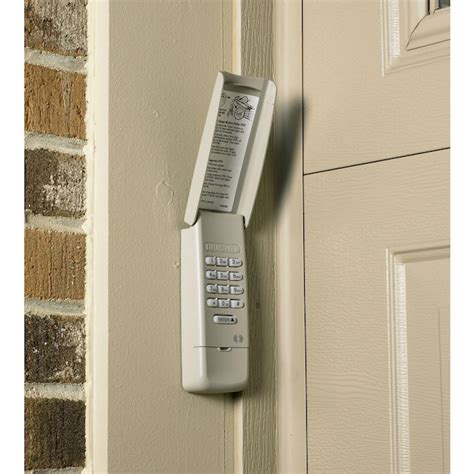 Chamberlain Wireless Rolling Code Garage Door Opener Keypad in the ...