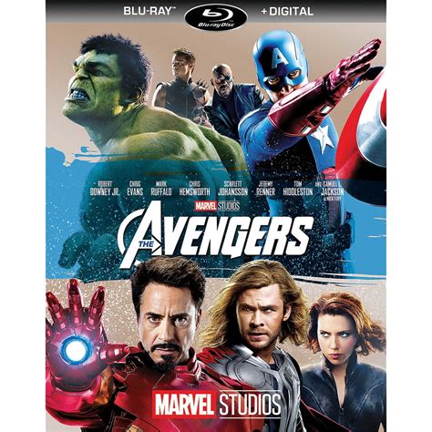 The Avengers (Blu-ray + Digital) - Walmart.com