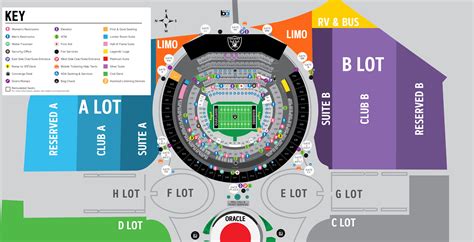 Denver Broncos Stadium Parking Lot Map