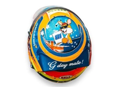 Oscar Piastri 2023 McLaren Australian GP Bell Spark 1:5 Helmet - DRM ...