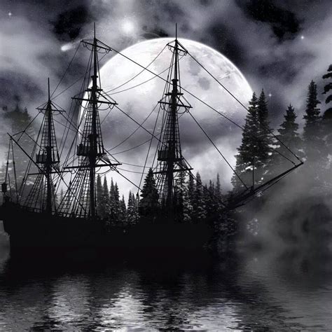 Dark ship | Old sailing ships, Sea shanties, Sailing