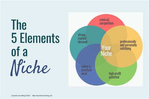 The 5 Elements of a Niche - LaConte Consulting