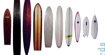 design history 2009: Evolution of the Surfboard