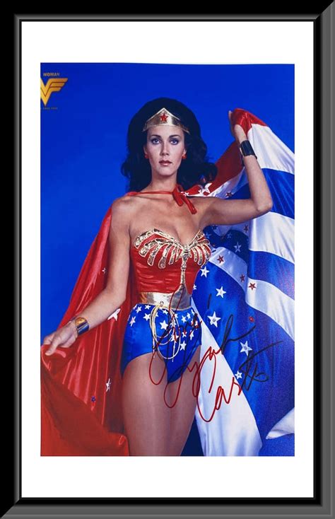 Wonder Woman Lynda Carter Signed Photo - Etsy