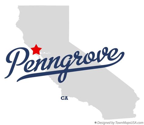 Map of Penngrove, CA, California