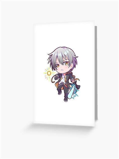 "Honkai Star Rail Caelus chibi" Greeting Card for Sale by krowmiums | Redbubble