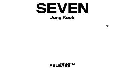 JUNGKOOK's new song "SEVEN" | New Solo Single! BTS 2023 - YouTube