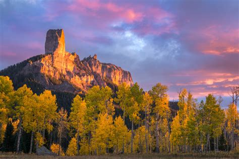 Chimney Rock Sunset - Colorado - Nature Windows Photography - Fine Art ...