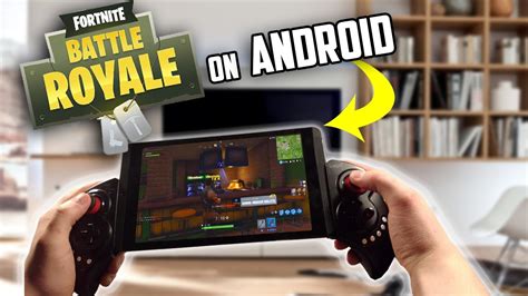 FORTNITE MOBILE GAMEPLAY on ANDROID!!! - YouTube