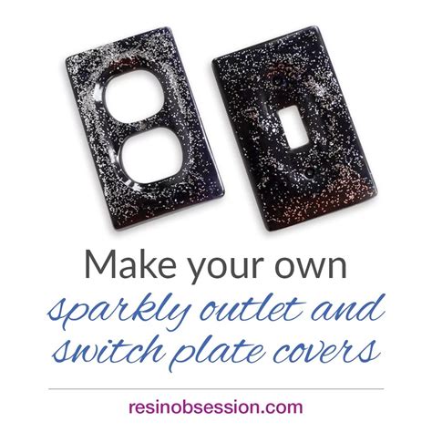 Switch plate outlet cover ideas - DIY switchplate covers - Resin Obsession