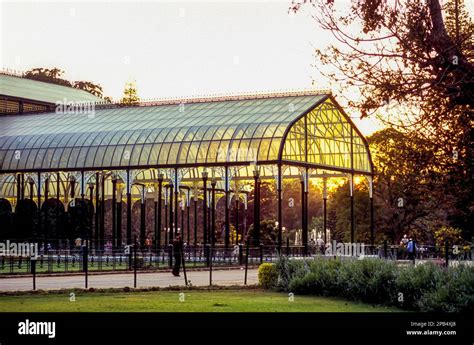 Largest glass house in India at Lal Bagh botanical gardens in Bengaluru Bangalore, Karnataka ...