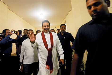 Sri Lanka Court Temporarily Blocks Mahinda Rajapaksa From Prime ...