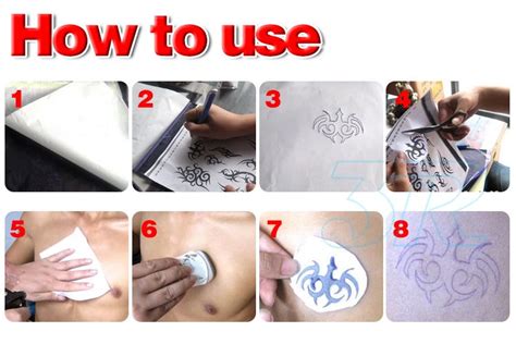 How To Use Tattoo Transfer Paper Without Thermal Copier