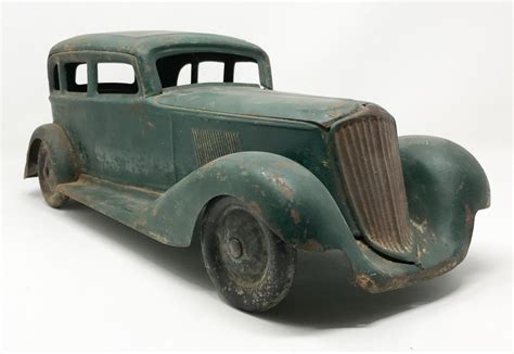 1933 Graham Paige Sedan 19 Pressed Steel Toy Car Cor-Cor Co Antique Vintage SL1 -- Antique Price ...