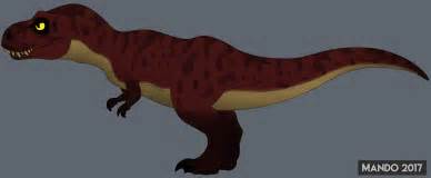 Red Tyrannosaurus rex by rainbowarmas on DeviantArt