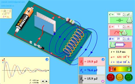 Electromagnetic oscillating circuit