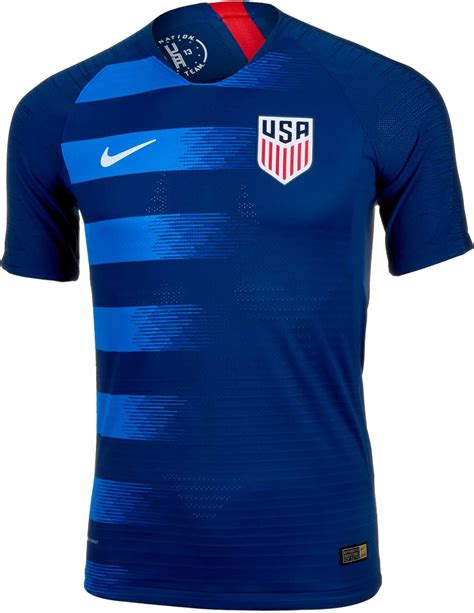 Nike USA Away Match Jersey 2018-19 - SoccerPro.com | Soccer jersey, Soccer outfits, Jersey outfit