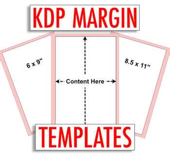 KDP Interior Margin Templates by Surpriss Days | TPT